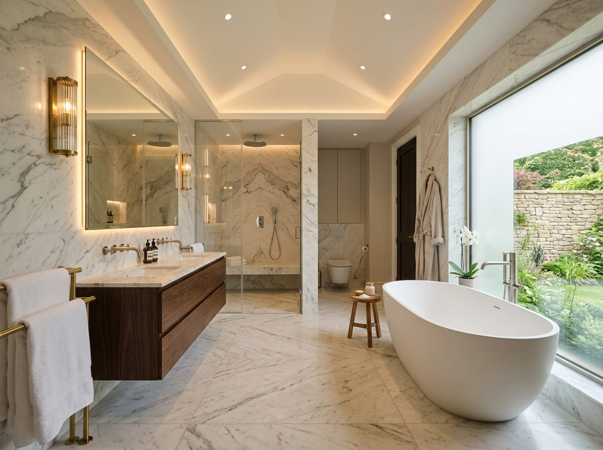 Custom Bathroom Renovation in Goodrich