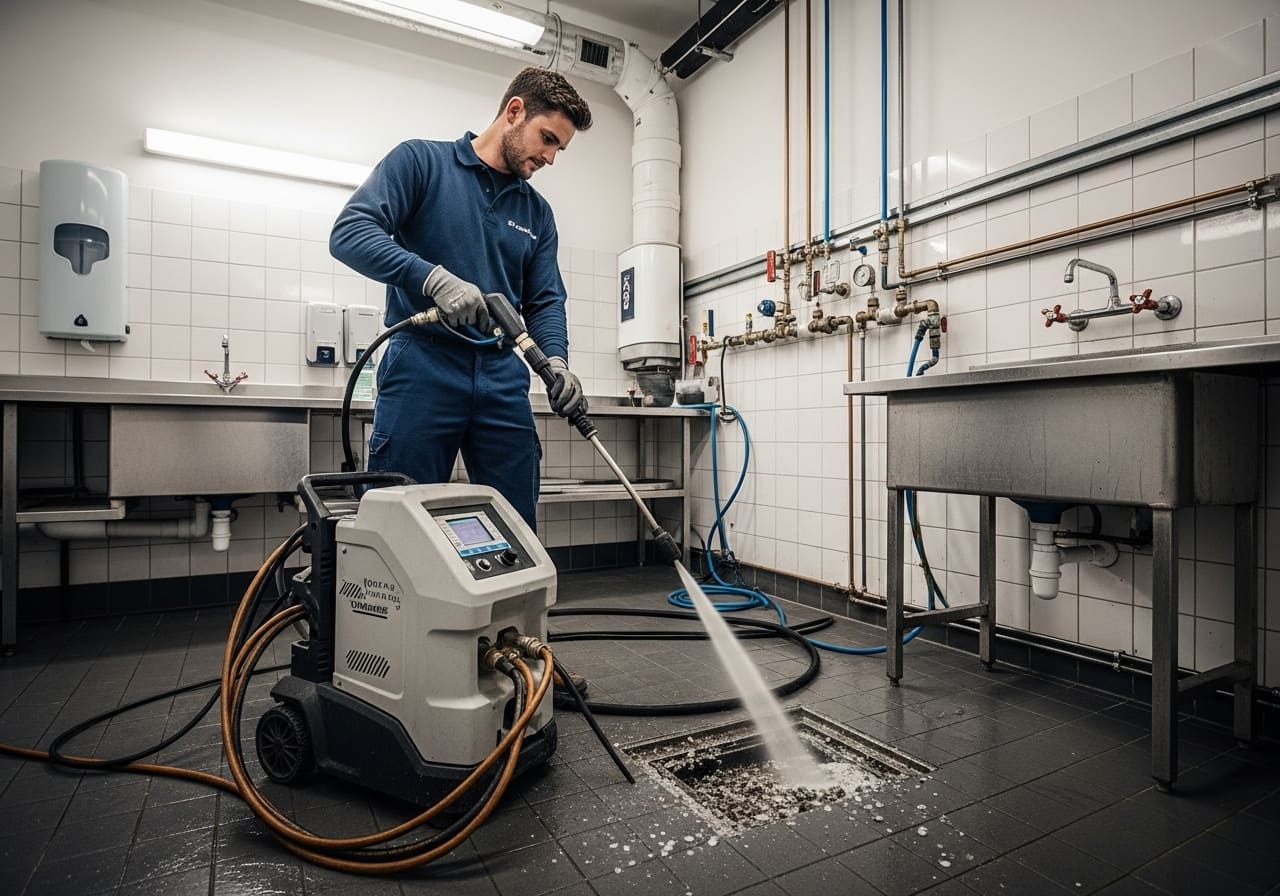 Professional Drain Cleaning in Goodrich